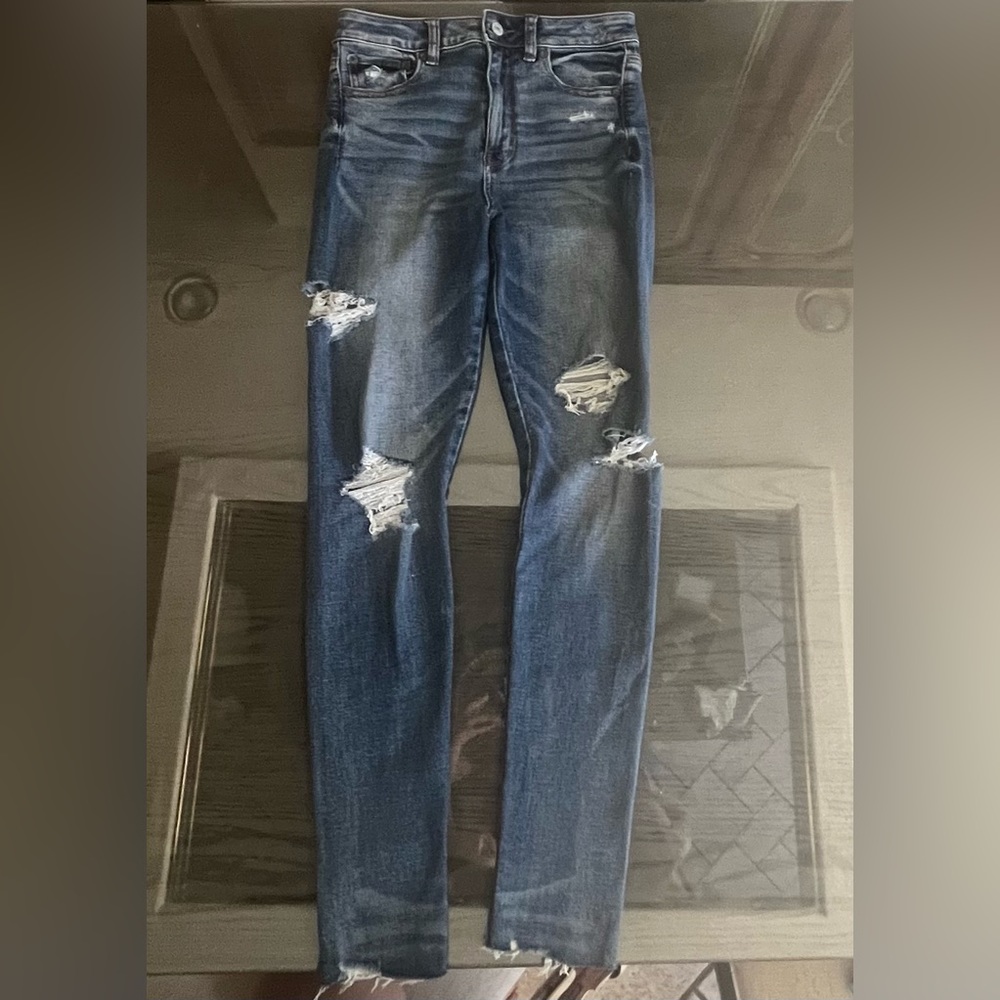 AE Super Hi-Rise Jeggings